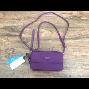 Vera Bradley Iconic RFID All in One Cross Body